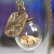 画像1: 海モチーフ・ガラスドームのネックレス (1)